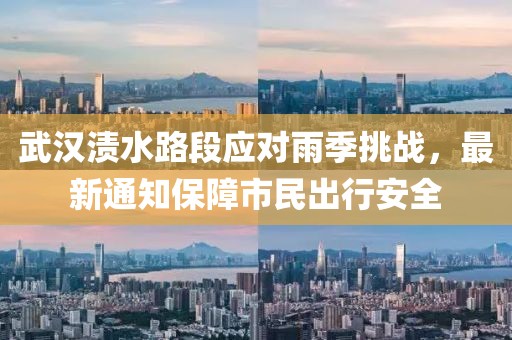 武汉渍水路段应对雨季挑战，最新通知保障市民出行安全