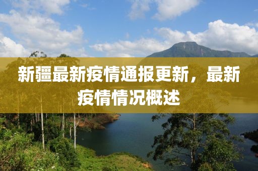 新疆最新疫情通报更新，最新疫情情况概述