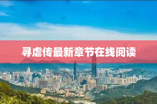 寻虐传最新章节在线阅读