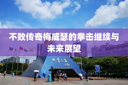 不败传奇梅威瑟的拳击继续与未来展望