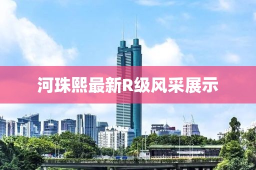 河珠熙最新R级风采展示