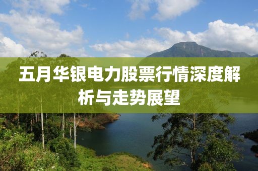 五月华银电力股票行情深度解析与走势展望