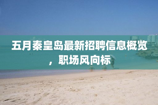 五月秦皇岛最新招聘信息概览，职场风向标