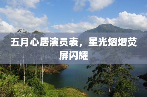 五月心居演员表，星光熠熠荧屏闪耀